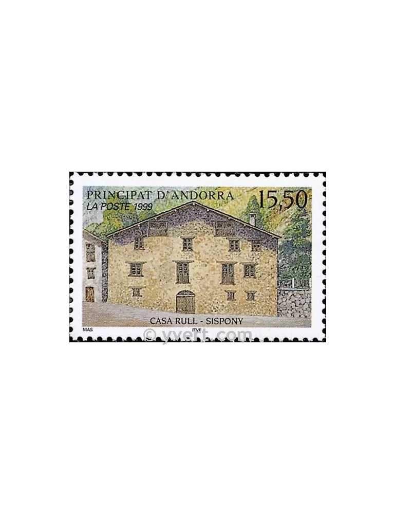 n° 522 -  Timbre Andorre Poste