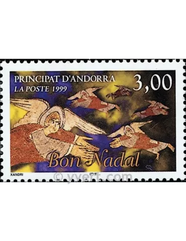 n° 524 -  Timbre Andorre Poste