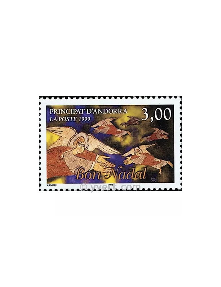 n° 524 -  Timbre Andorre Poste