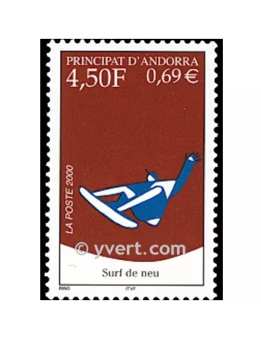 n° 526 -  Timbre Andorre Poste