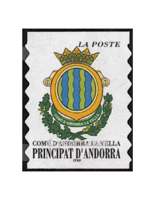 n° 528 -  Timbre Andorre Poste