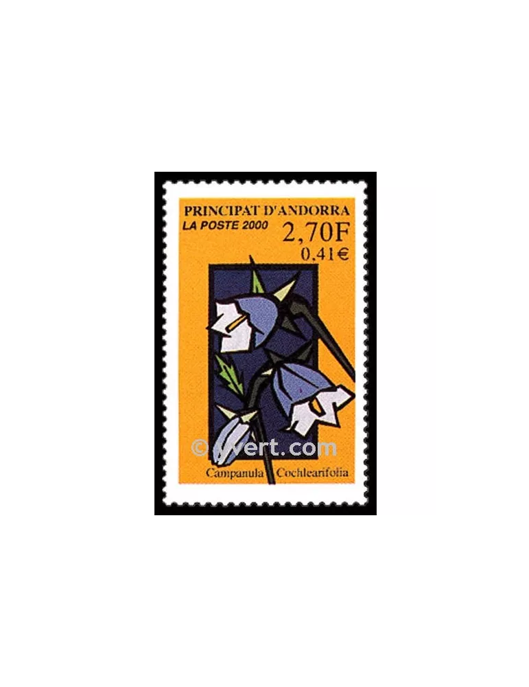 n° 530 -  Timbre Andorre Poste
