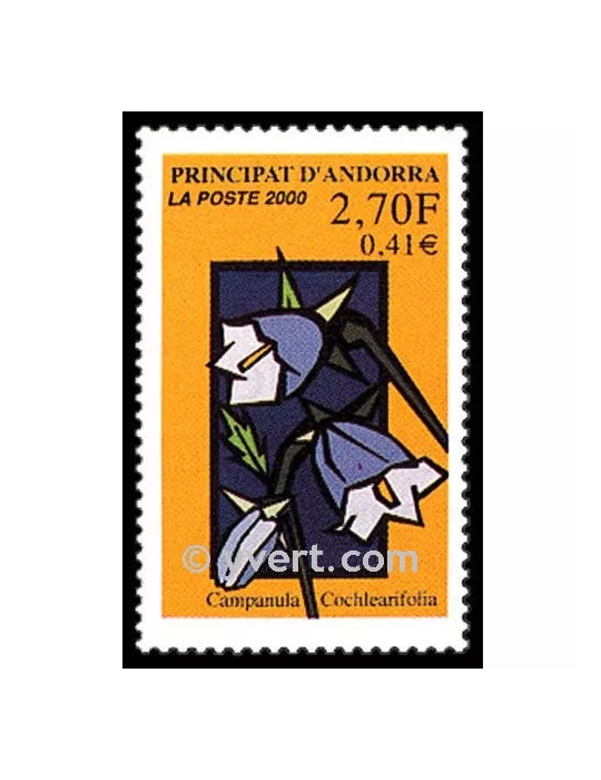 n° 530 -  Timbre Andorre Poste