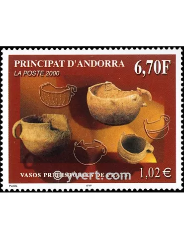 n° 538 -  Timbre Andorre Poste