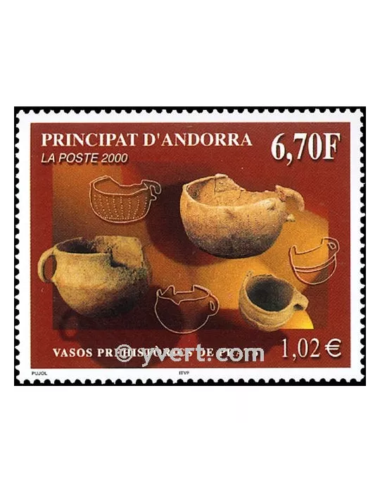 n° 538 -  Timbre Andorre Poste