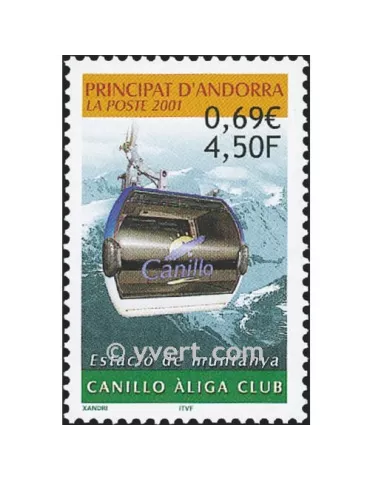 n° 540 -  Timbre Andorre Poste