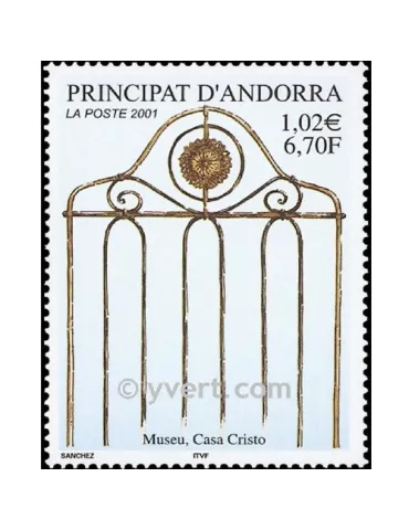 n° 541 -  Timbre Andorre Poste