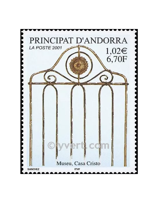 n° 541 -  Timbre Andorre Poste