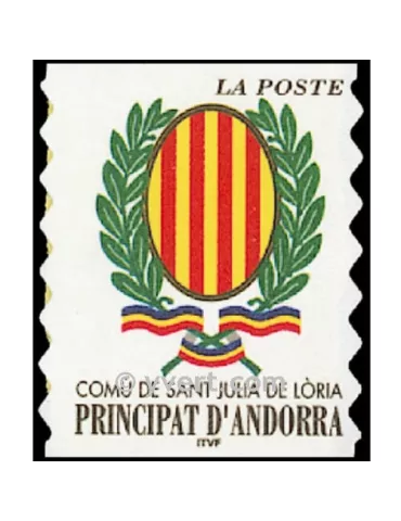 n° 542 -  Timbre Andorre Poste