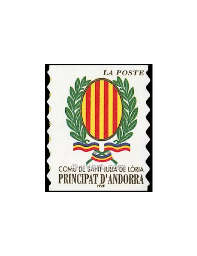 n° 542 -  Timbre Andorre Poste