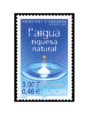 n° 546 -  Timbre Andorre Poste