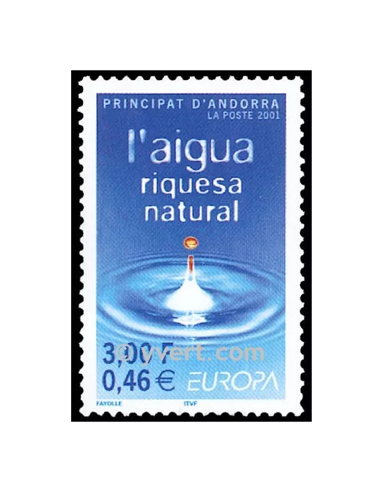n° 546 -  Timbre Andorre Poste