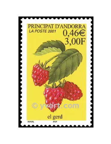 n° 547 -  Timbre Andorre Poste