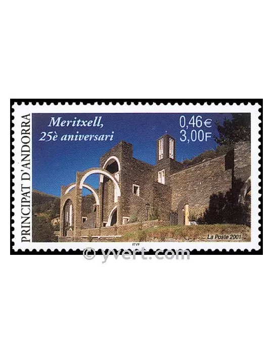 n° 552 -  Timbre Andorre Poste