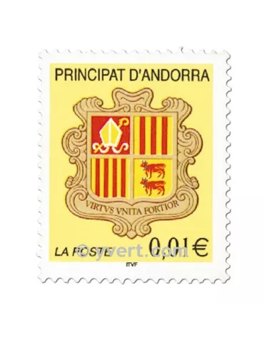 n° 555/558 -  Timbre Andorre Poste