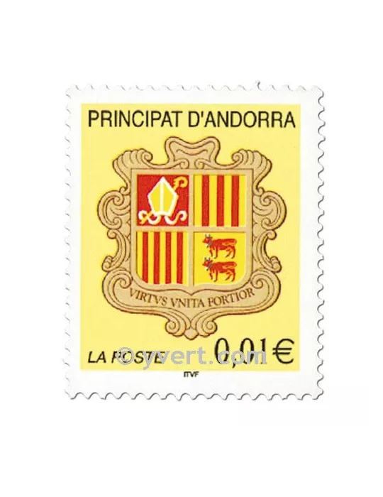 n° 555/558 -  Timbre Andorre Poste