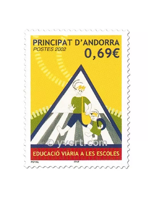 n° 565 -  Timbre Andorre Poste