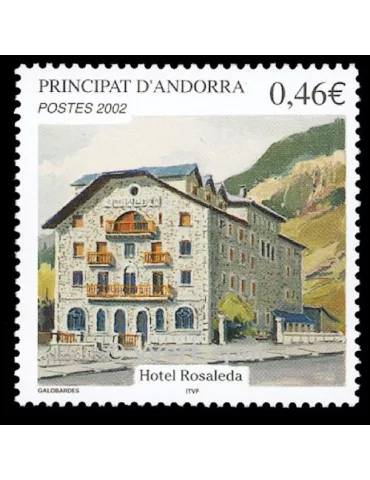 n° 567 -  Timbre Andorre Poste
