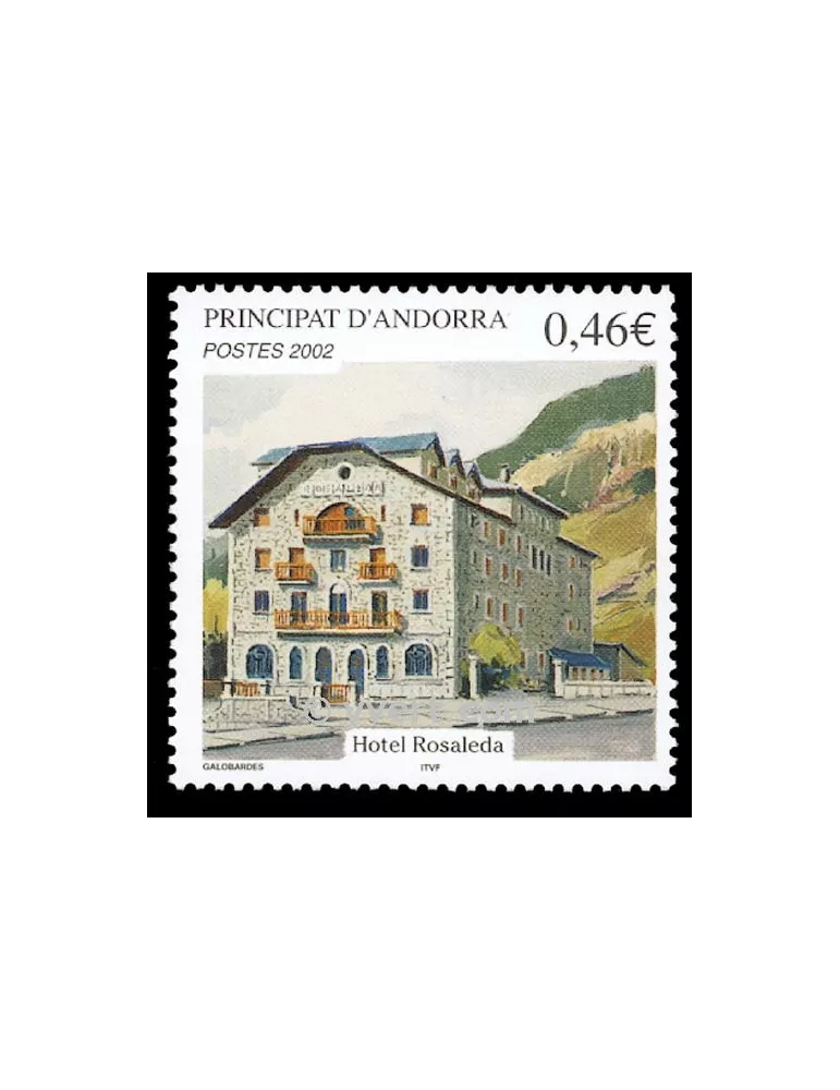 n° 567 -  Timbre Andorre Poste