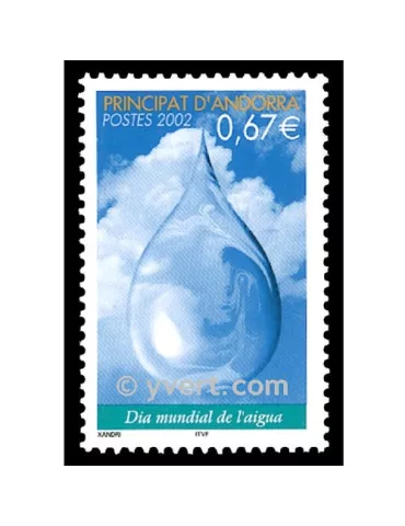 n° 568 -  Timbre Andorre Poste