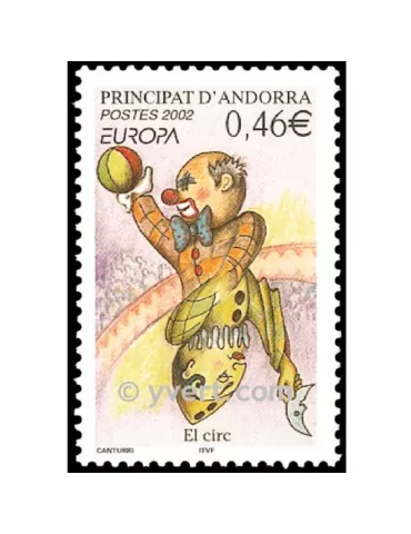n° 569 -  Timbre Andorre Poste
