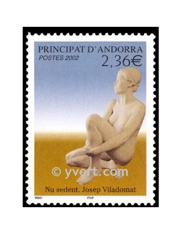n° 571 -  Timbre Andorre Poste