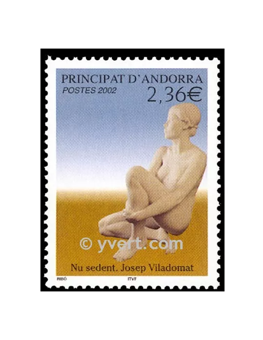 n° 571 -  Timbre Andorre Poste