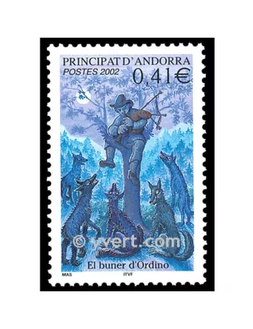 n° 573 -  Timbre Andorre Poste