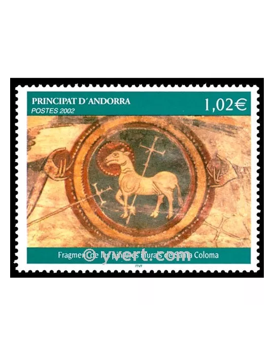 n° 574 -  Timbre Andorre Poste
