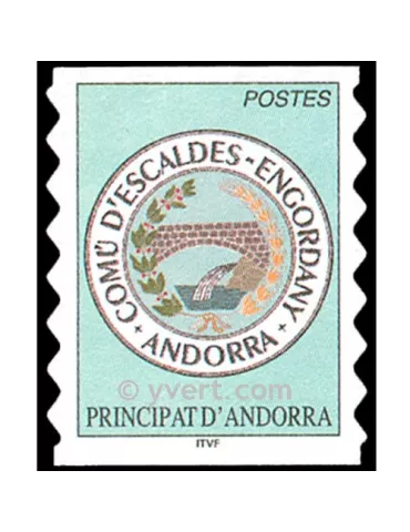 n° 575 -  Timbre Andorre Poste