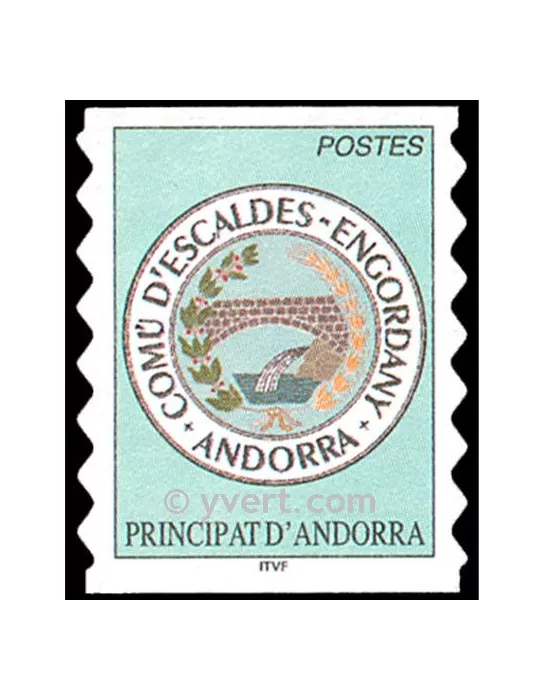 n° 575 -  Timbre Andorre Poste
