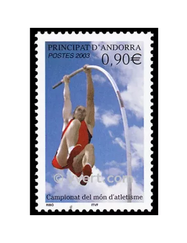 n° 583 -  Timbre Andorre Poste