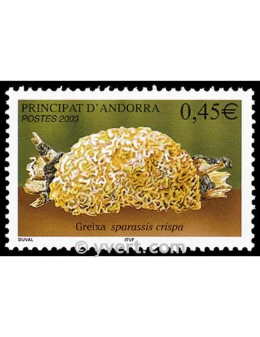 n° 584 -  Timbre Andorre Poste
