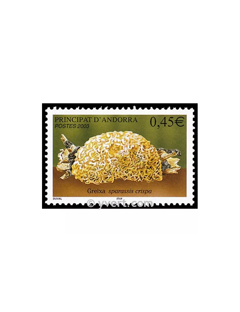 n° 584 -  Timbre Andorre Poste