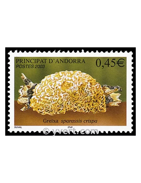 n° 584 -  Timbre Andorre Poste