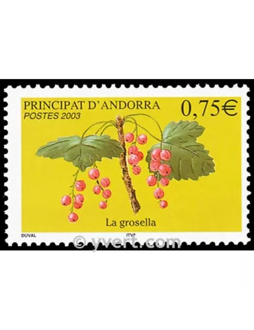 n° 585 -  Timbre Andorre Poste