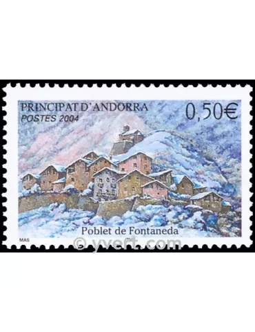 n° 597 -  Timbre Andorre Poste