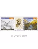 n° 599/600 -  Timbre Andorre Poste