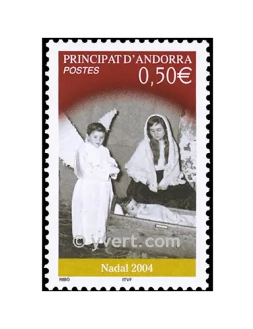 n° 603 -  Timbre Andorre Poste