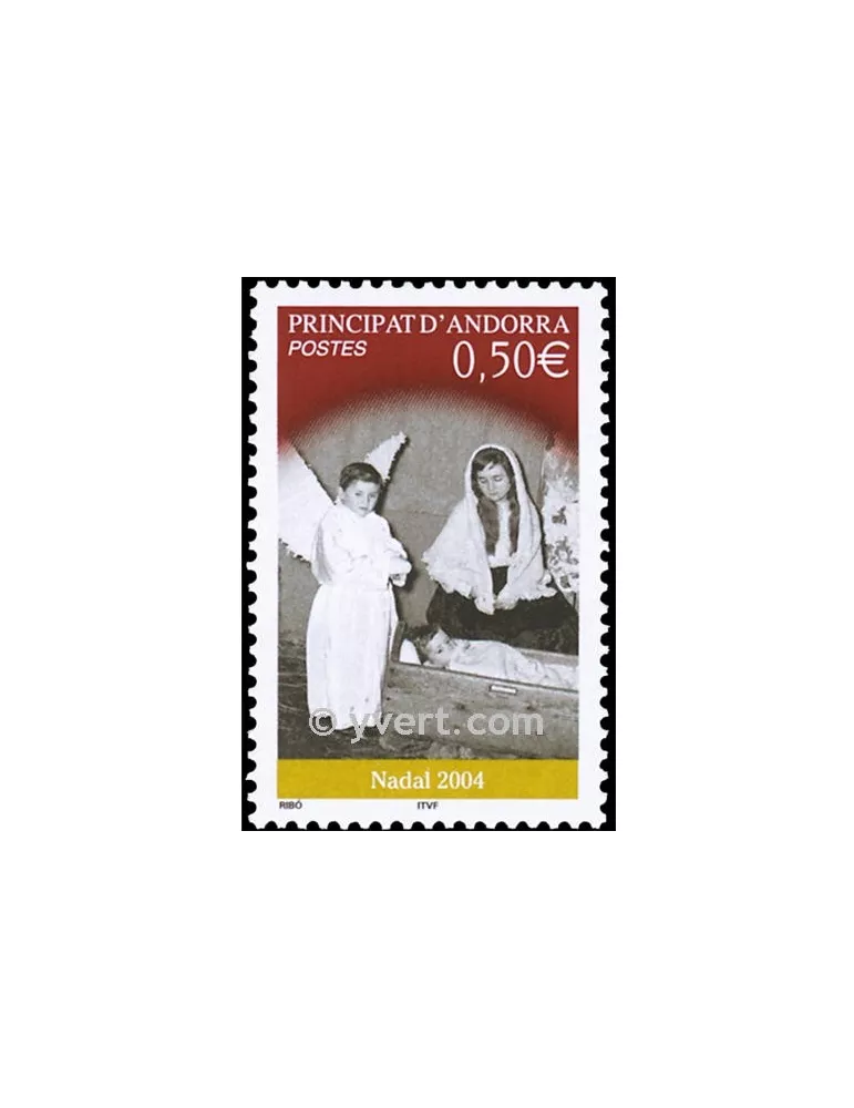 n° 603 -  Timbre Andorre Poste
