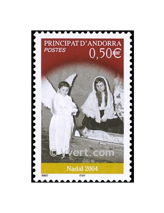 n° 603 -  Timbre Andorre Poste