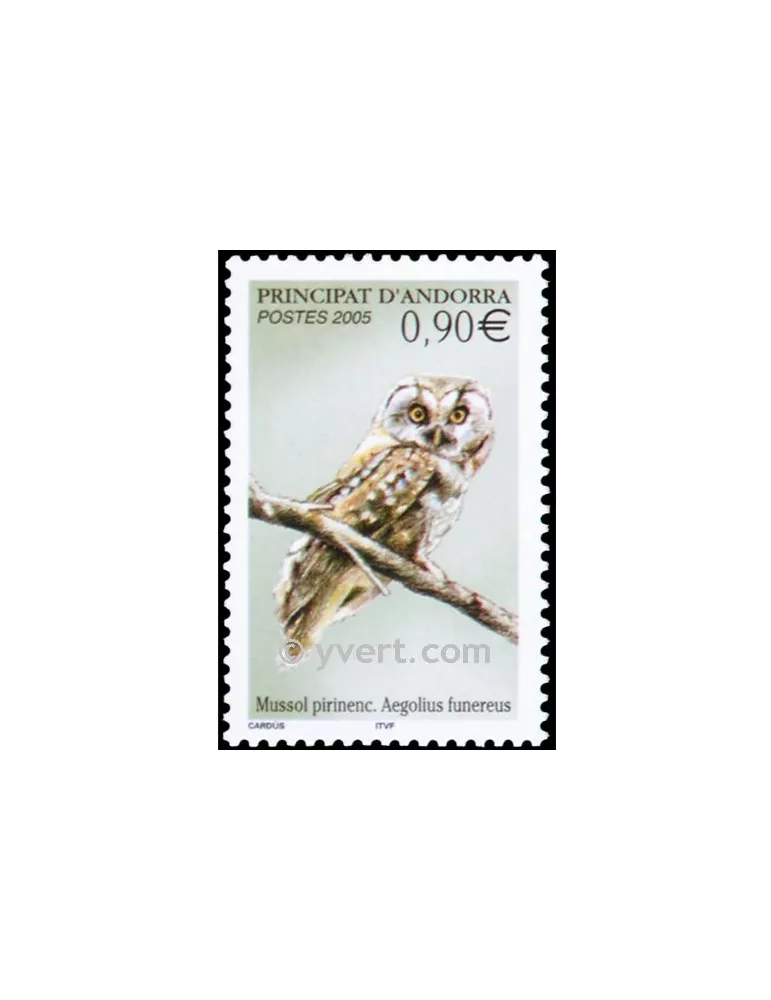 n° 607 -  Timbre Andorre Poste