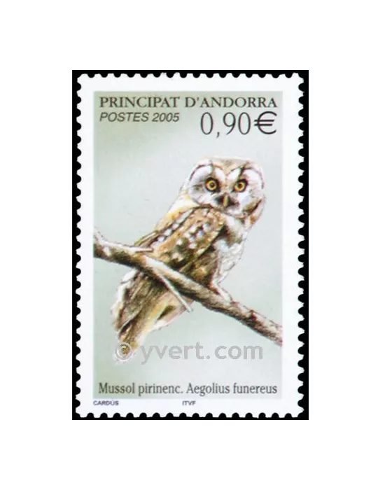 n° 607 -  Timbre Andorre Poste