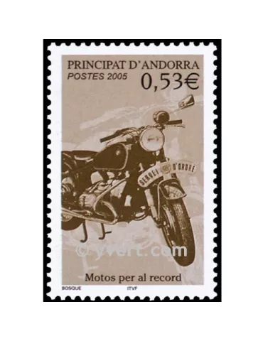 n° 614 -  Timbre Andorre Poste