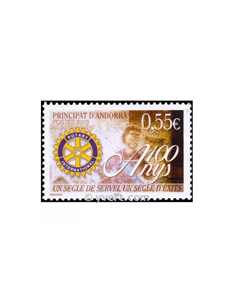 n° 618 -  Timbre Andorre Poste