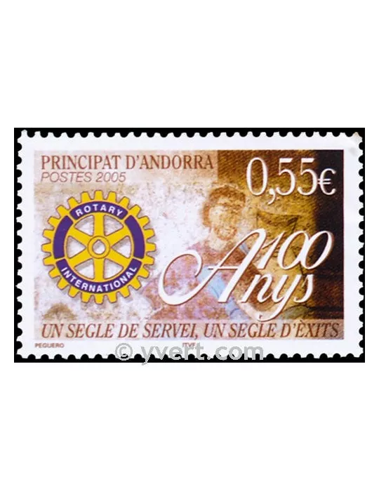 n° 618 -  Timbre Andorre Poste