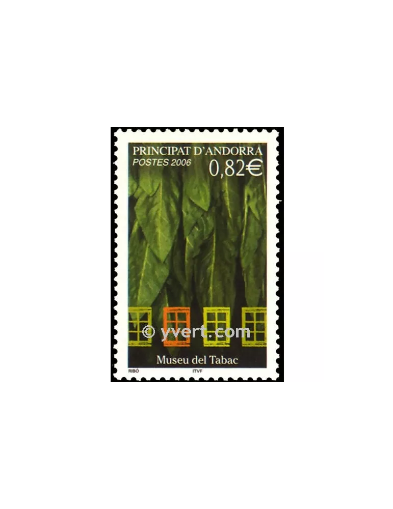 n° 624 -  Timbre Andorre Poste