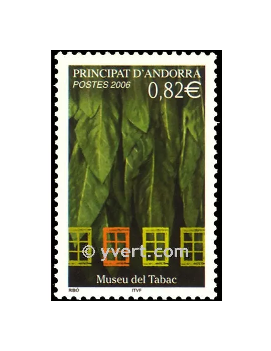 n° 624 -  Timbre Andorre Poste