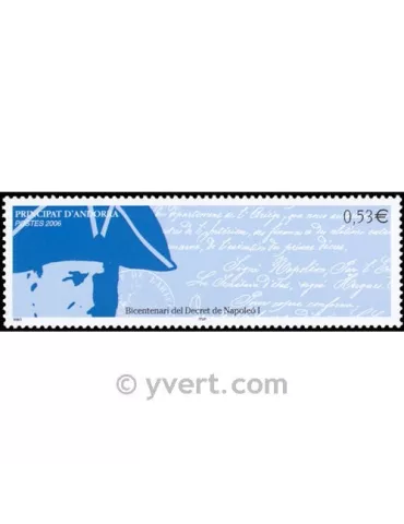 n° 625 -  Timbre Andorre Poste