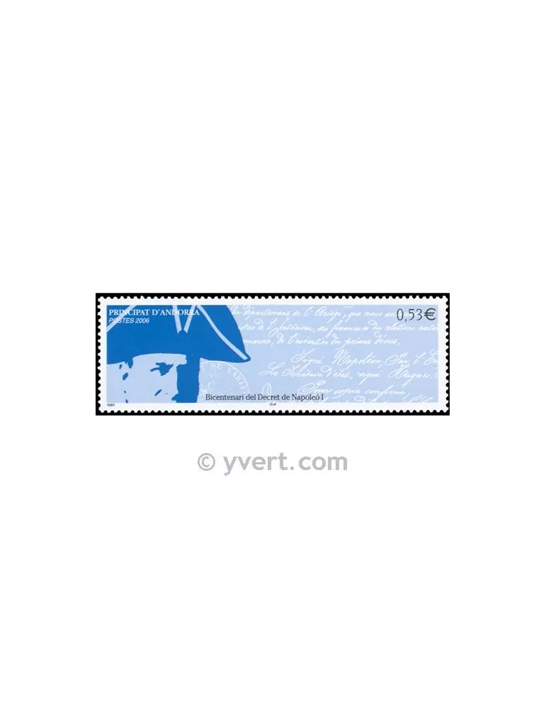 n° 625 -  Timbre Andorre Poste